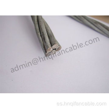 Conductor de acero revestido de aluminio 3 No.6AWG